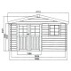 Abri de jardin LINZ
