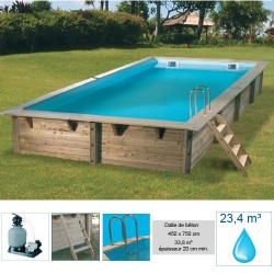 Piscine rectangulaire CALVI 650x350