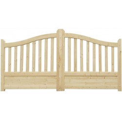 Portail double GIVRY 300 x h.130cm