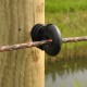 Isolateur à vis pour piquet bois