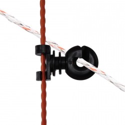 Isolateur règlable pour piquet fer