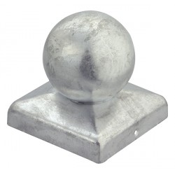 Capuchon boule galva pour poteau 7x7