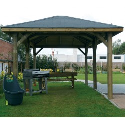 Pergola rectangulaire en bois HACHY