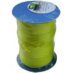 Ficelle de maçon Ø1mm jaune fluo