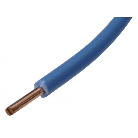 Câble VOB 1G1,5 bleu - 25m