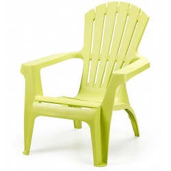 Fauteuil Canadien résine lime