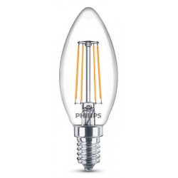 Ampoule flamme LED PHILIPS Claire E14 ~40W