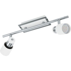 DAVIDA Barre 2 Spots LED - blanc