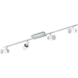 DAVIDA Barre 4 Spots LED - blanc