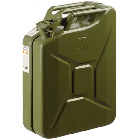 Jerrican métal 20 litres