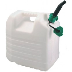 Jerrican alimentaire 20L pour eau propre avec robinet camping-car