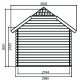 Abri de jardin YORK