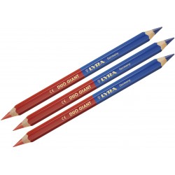 3 Crayons bicolores LYRA Duo Giant