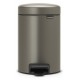 Poubelle BRABANTIA Newicon 3L Platinum 