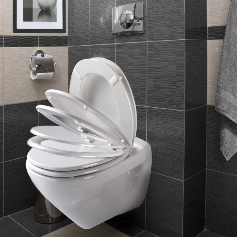 Siege WC ALLIBERT Serenity blanc