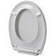 Siège WC ALLIBERT Stability Blanc