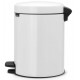 Poubelle BRABANTIA NewIcon 5L Blanc