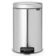 Poubelle BRABANTIA NewIcon 12L Matt Steel
