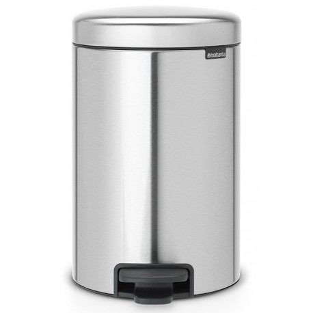 Poubelle BRABANTIA NewIcon 12L Matt Steel