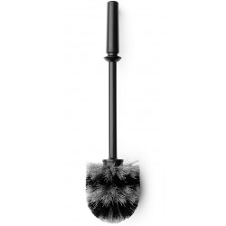 Brosse WC BRABANTIA arrondie PVC noir