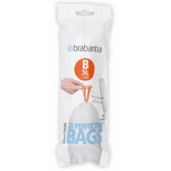 Sacs poubelle BRABANTIA (code B) 5L