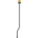 Perche avec gyrophare LED orange