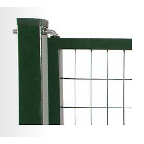 Portail double avec serrure 400x100