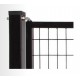 Portail double avec serrure 400x100