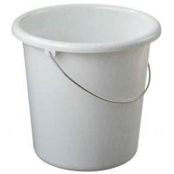 Bassine avec anse 25 L gris