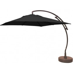 Parasol EASY SUN carré 320 Olefin - Carbone