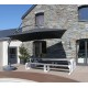 Parasol EASY SUN carré 300 Olefin - Carbone