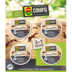 Anti-fourmis Box COMPO Mirazyl 4Pcs