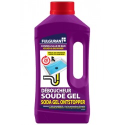 Déboucheur soude Gel FULGURANT 900ml