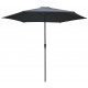 Parasol aluminium rond Ø 3m - Anthracite