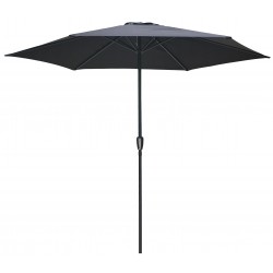 Parasol aluminium rond Ø 3m - Anthracite