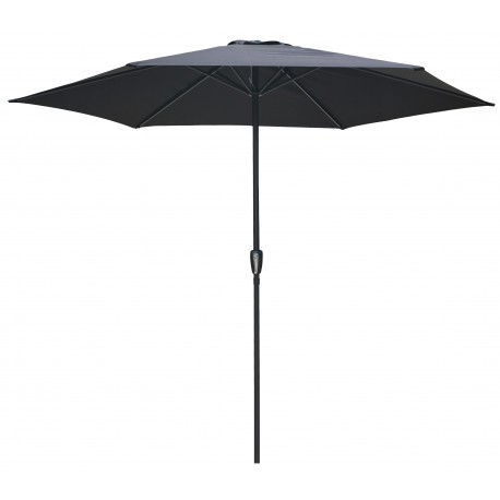 Parasol aluminium rond Ø 3m - Anthracite