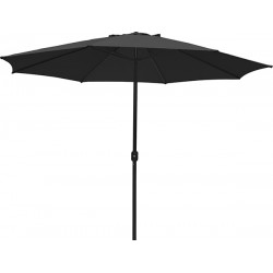 Parasol aluminium rond Ø 3m50 - Anthracite