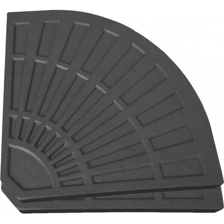 Set 2 dalles pour pied de parasol 13Kg