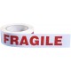 Rouleau adhésif mention 'Fragile'