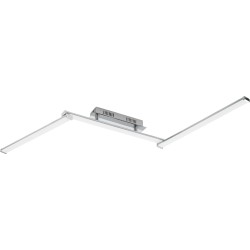 LASANA Plafonnier 3 Rails LED Alu