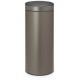 Poubelle BRABANTIA TouchBin 30L Platinum