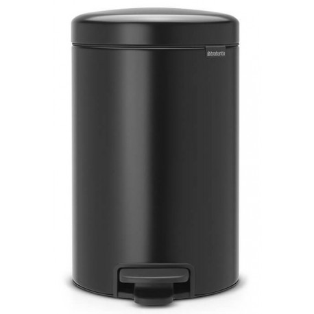 Poubelle BRABANTIA NewIcon 12L Matt Black