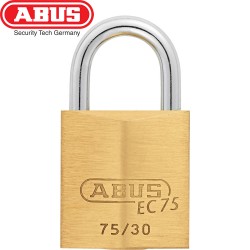 Cadenas laiton ABUS 65/30 anse acier cémenté NANO PROTECT