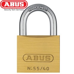 Cadenas laiton ABUS 65/30 anse acier cémenté NANO PROTECT