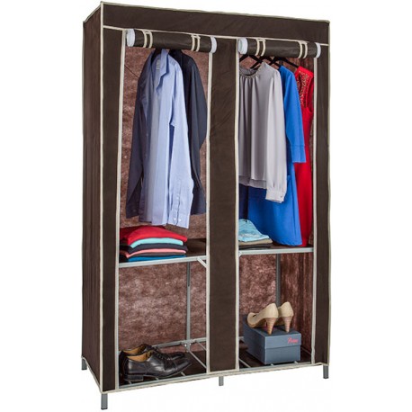 Garde-robe en tissus 170x100x50