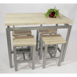 Set table et tabourets LE MANS