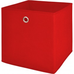 Box de rangement feutrine Rouge