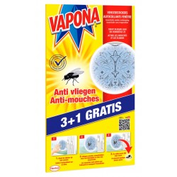 VAPONA Stickers Anti-mouches Bleu