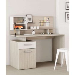 Bureau OSCAR chêne / blanc