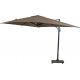 Parasol excentré PARIS 3x4 Taupe